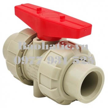 Van bi rắc co PP chịu Axit D20, D25, D32, D40, D50, D63, D75, D90, D110